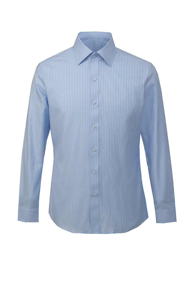 Men's Twill Fine Stripe Shirt