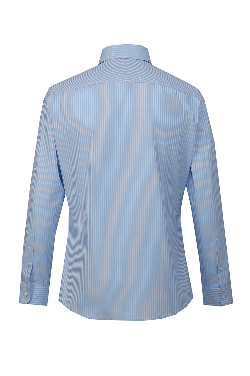 Men's Twill Fine Stripe Shirt