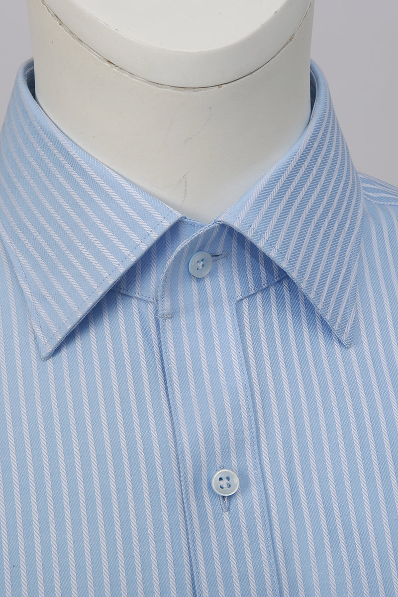 Men's Twill Fine Stripe Shirt