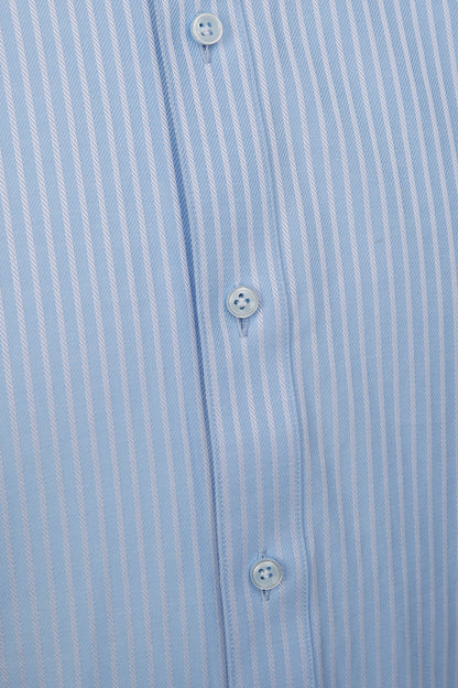Men's Twill Fine Stripe Shirt